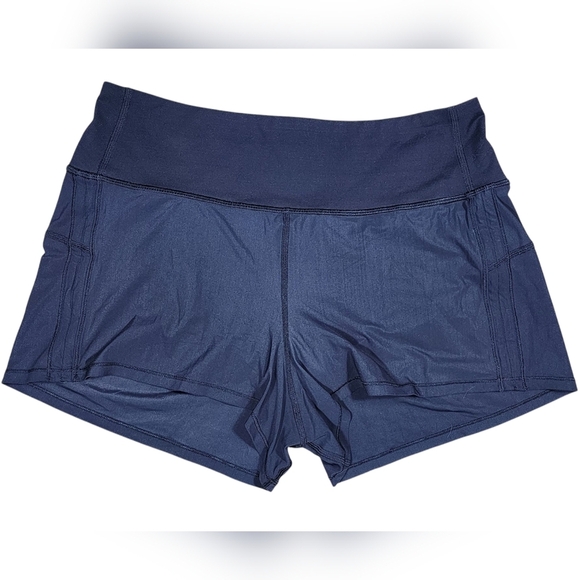 Lululemon Cinch and Stretch Short 2.5" Black Womens 8 - Picture 4 of 9